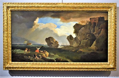 Naufrage sur la falaise